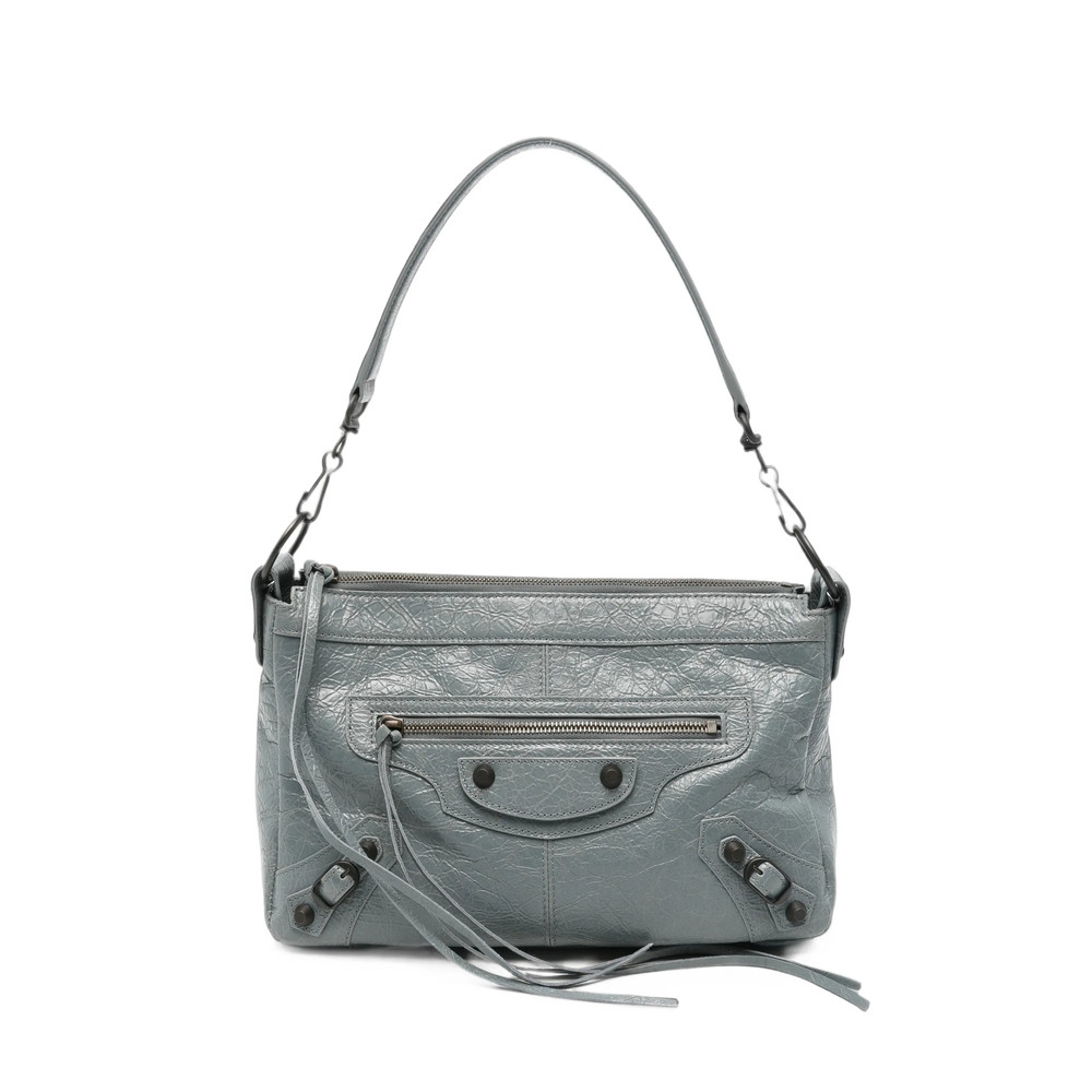 Balenciaga Small Le City Moto Shoulder Bag