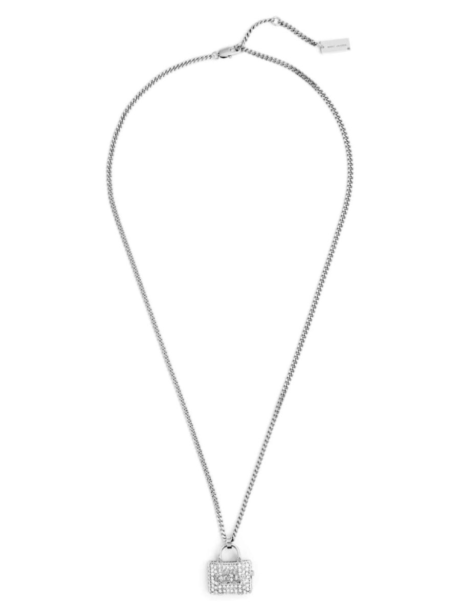 The Pavé Tote Bag necklace