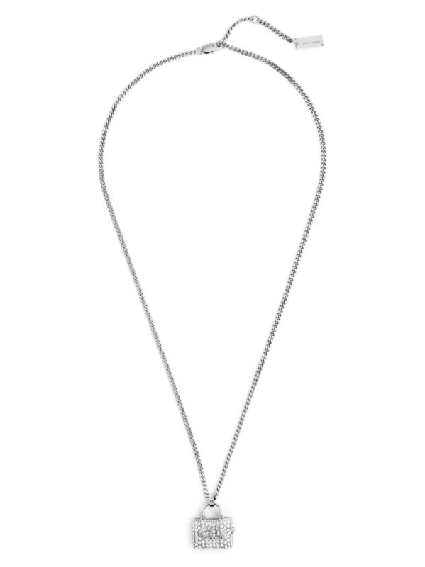 The Pavé Tote Bag necklace