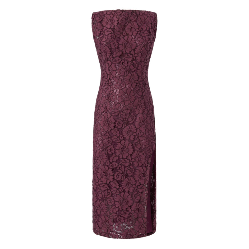 Pinko Lace Slit Dress