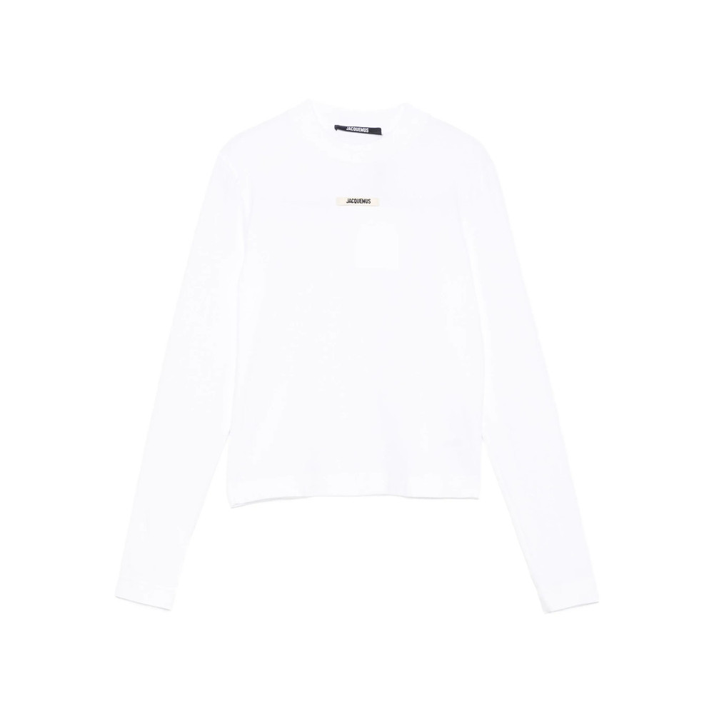 Jacquemus Logo-patch Long-sleeve T-shirt