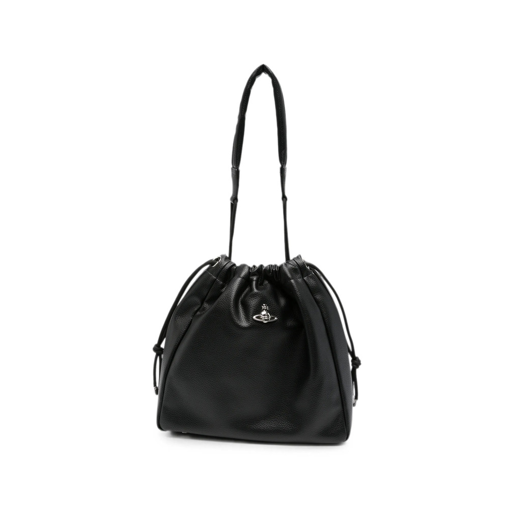 Vivienne Westwood Orb-plaque Drawstring Shoulder Bag