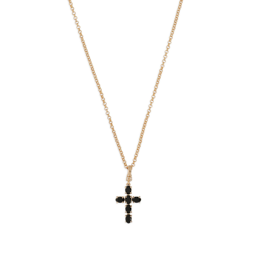 Dolce & Gabbana Cross Charm Chain Bracelet