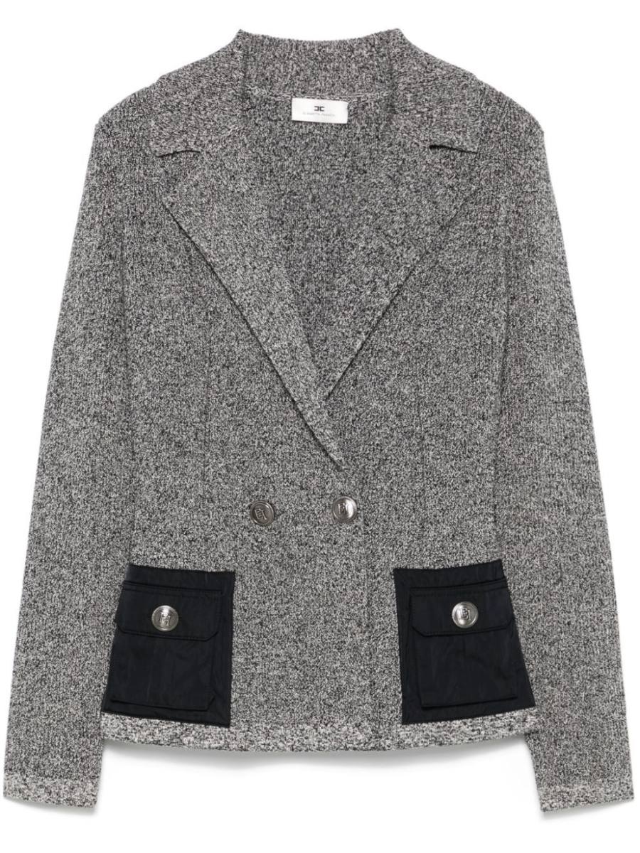 knitted blazer