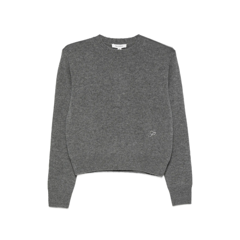 Sporty & Rich Crystal-embellished Sweater