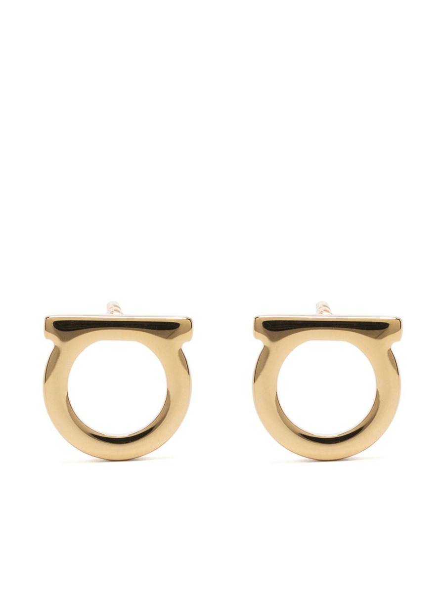 Gancini stud earrings