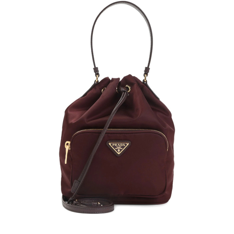 Prada Duet Re-Nylon Bucket Bag