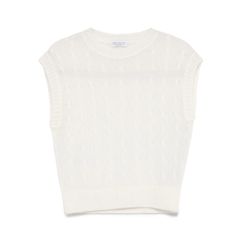 Brunello Cucinelli Cable-knit Vest