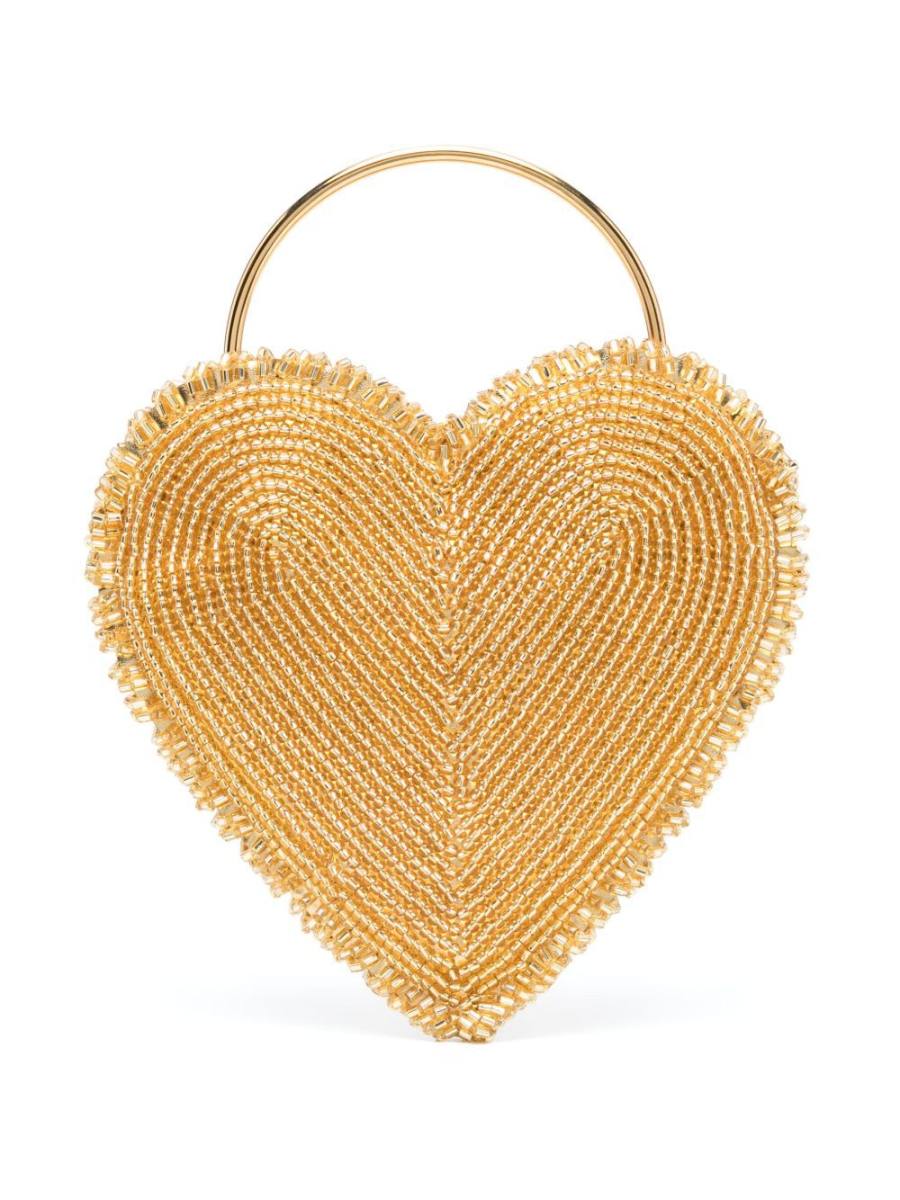 Reine De Coeur clutch bag