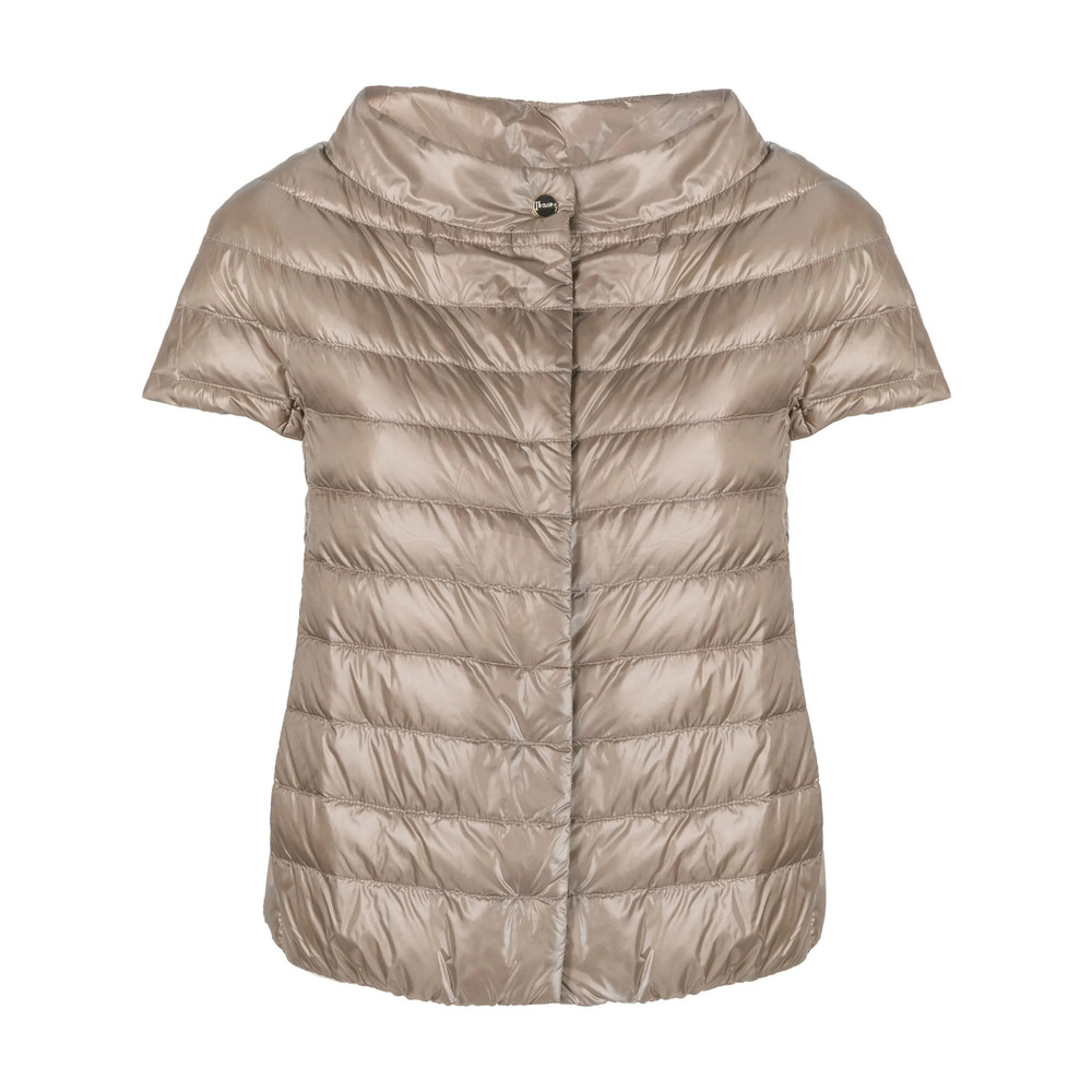 Herno Margherita Short-sleeve Quilted Jacket