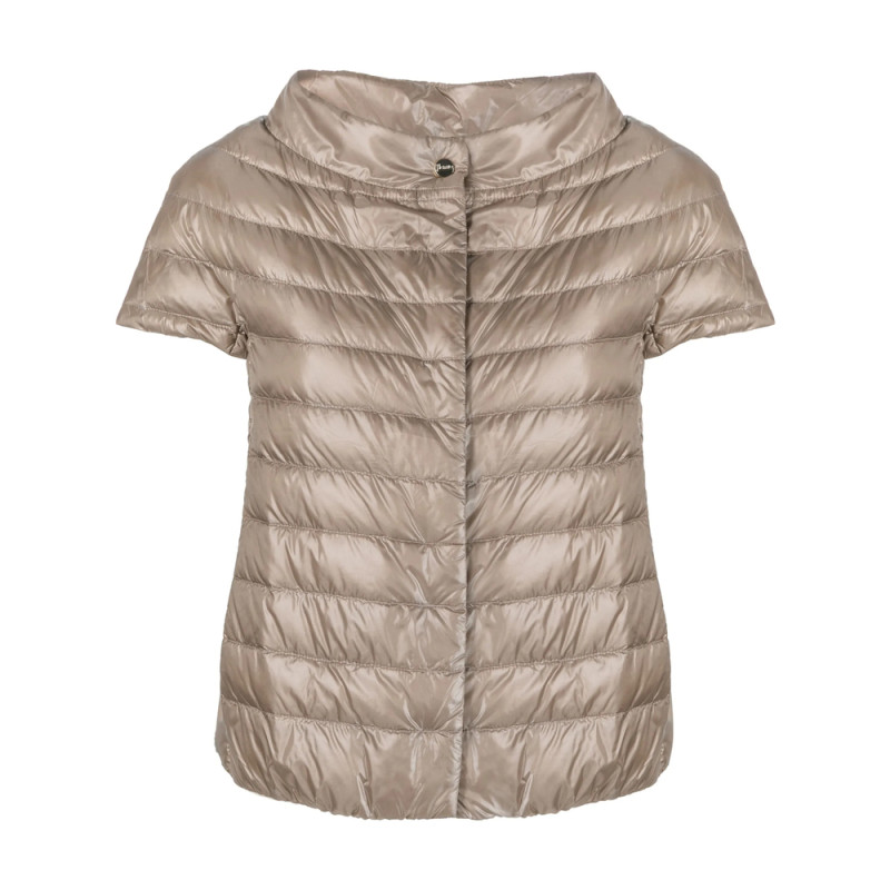 Herno Margherita Short-sleeve Quilted Jacket