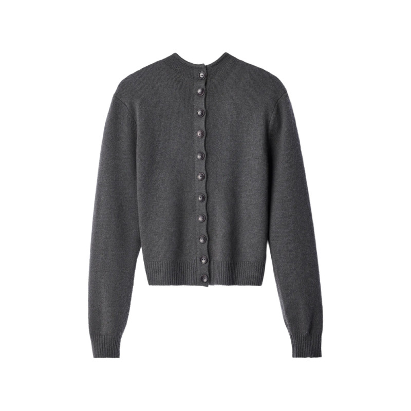 Lemaire Reversible Buttoned Sweater In Cashmere