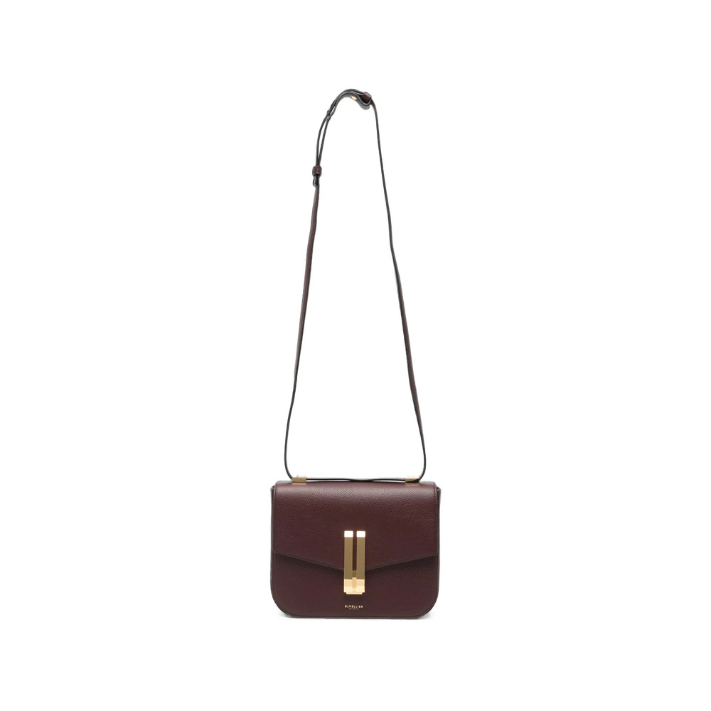 Demellier Vancouver Grained-leather Crossbody Bag