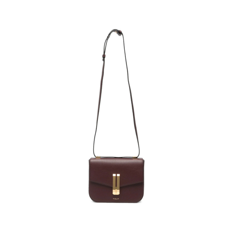 Demellier Vancouver Grained-leather Crossbody Bag