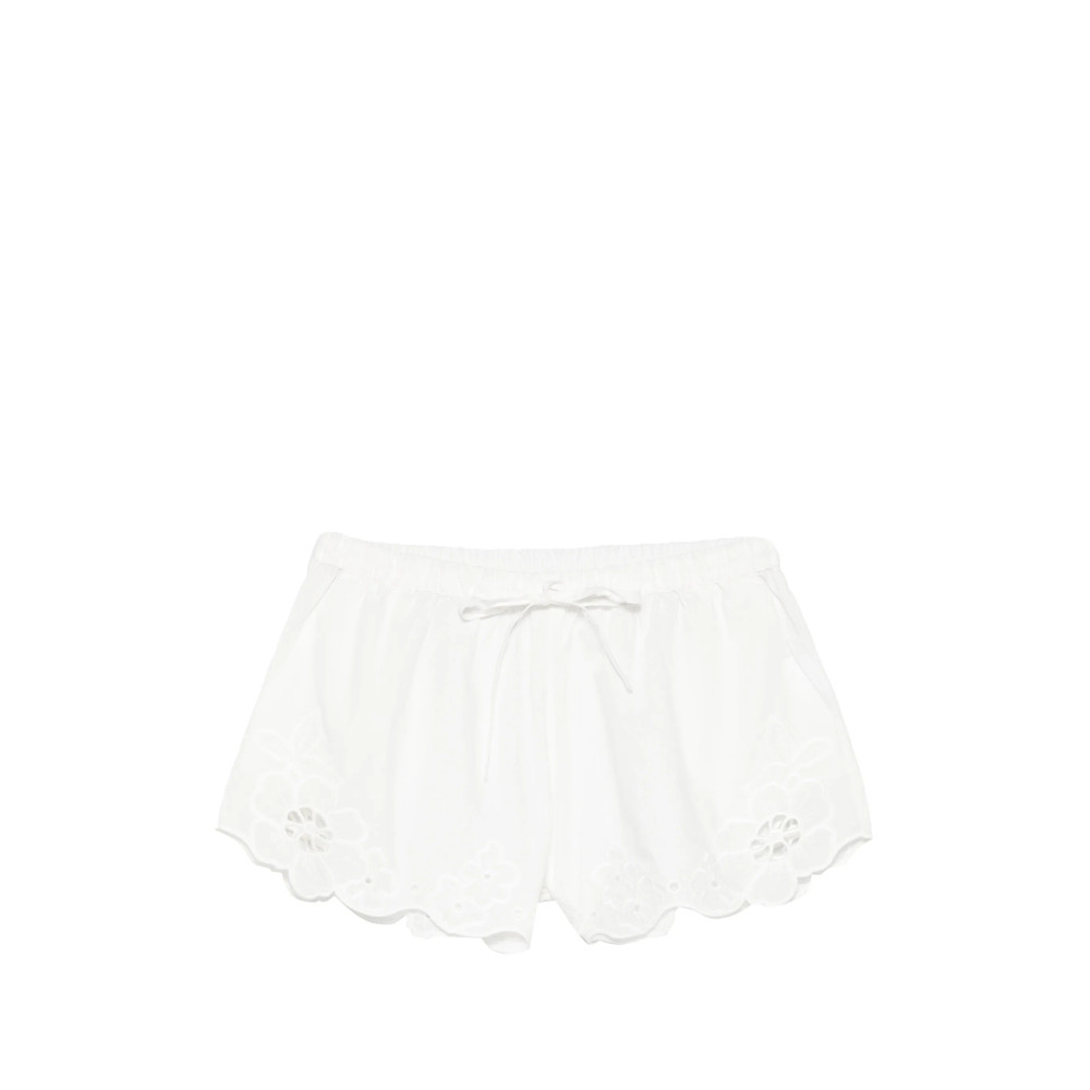 Sir. Klara Broderie-anglaise Drawstring Shorts
