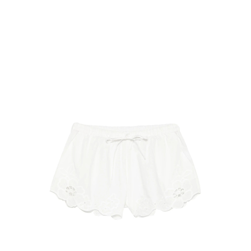 Sir. Klara Broderie-anglaise Drawstring Shorts