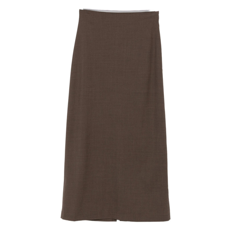 Lou Lou De Saison Wool Maxi Skirt