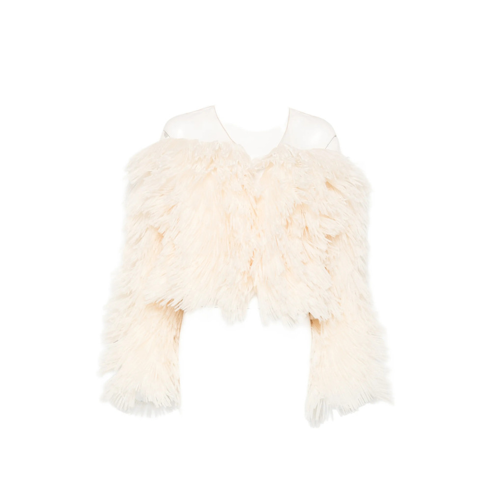 Elisabetta Franchi Fringed Jacket