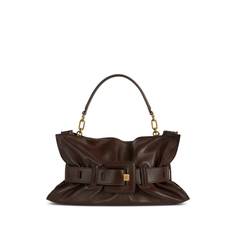 Balmain Anthem Medium Bag In Smooth Leather