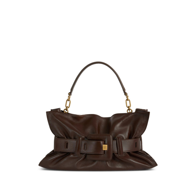 Balmain Anthem Medium Bag In Smooth Leather