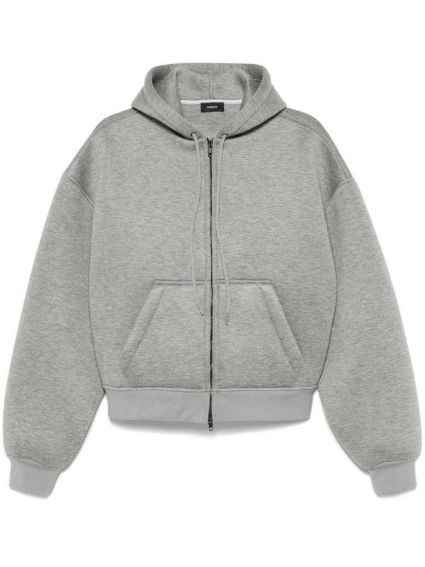 scuba-jersey hoodie