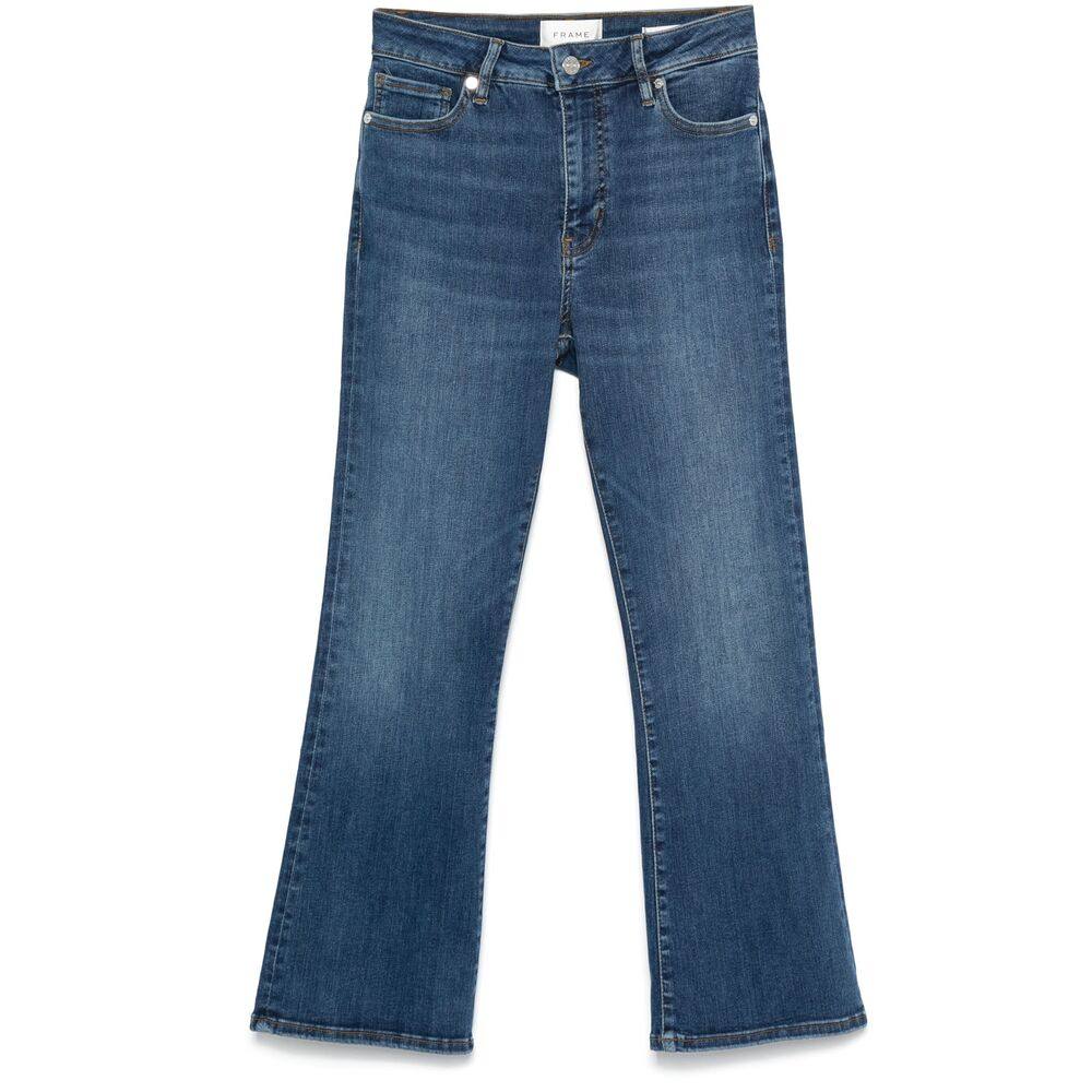 Frame Cropped Bootcut Jeans
