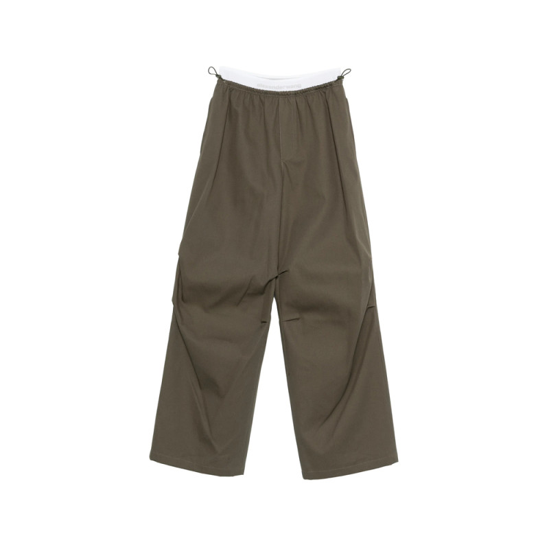 Alexander Wang Logo-waistband Trousers