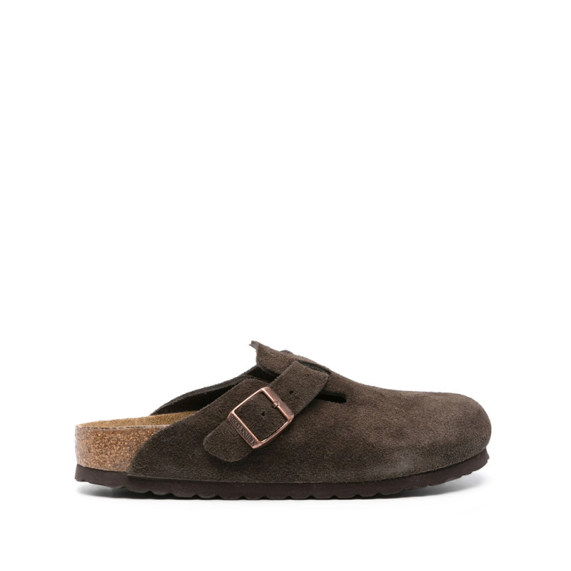 Birkenstock Boston Suede Slippers