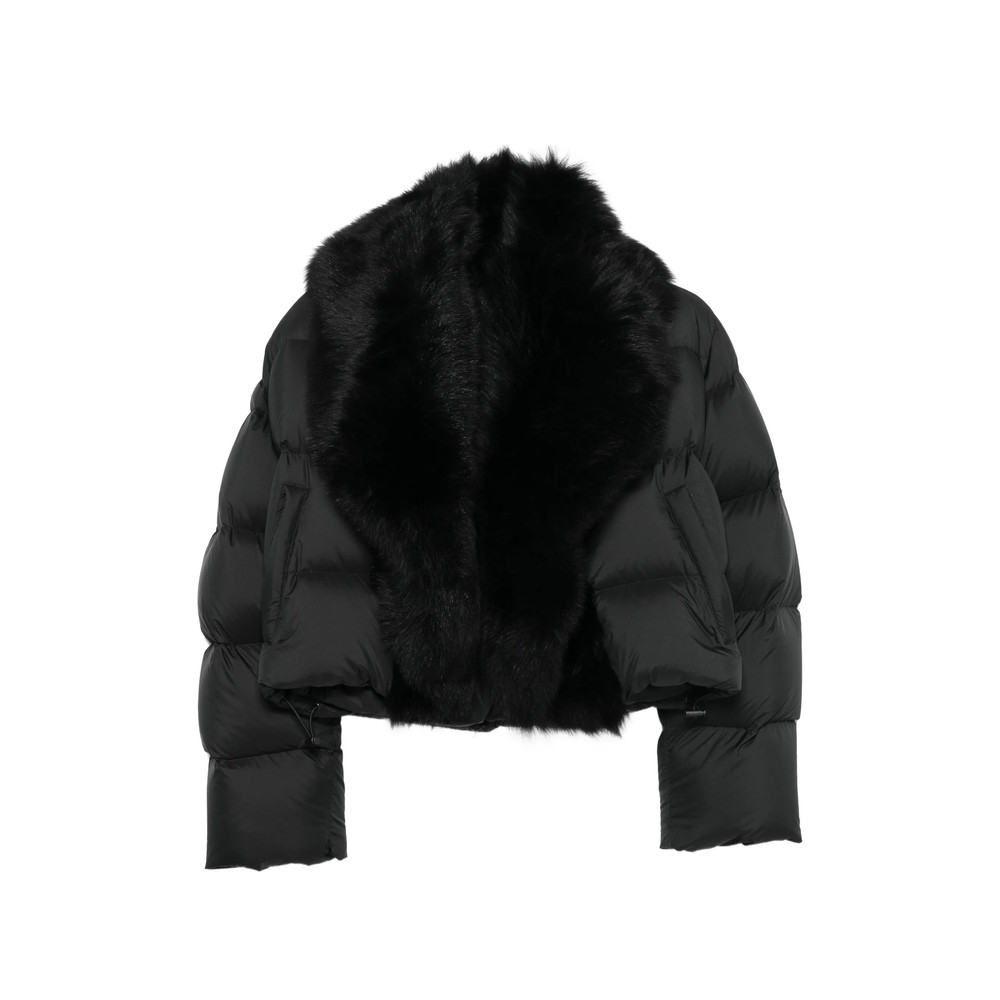 Gucci Shearling-collar Puffer Jacket