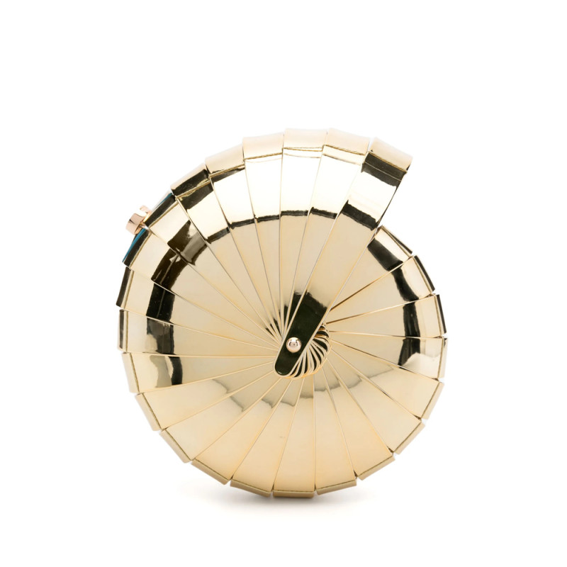 Cult Gaia Shell-motif Clutch Bag