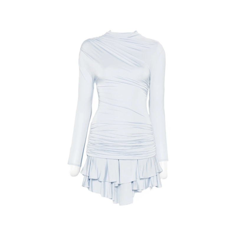 Self-portrait Ruffled Mini Dress