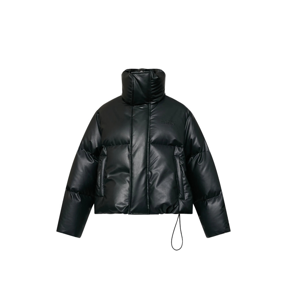 Mm6 Maison Margiela Padded Faux Leather Jacket