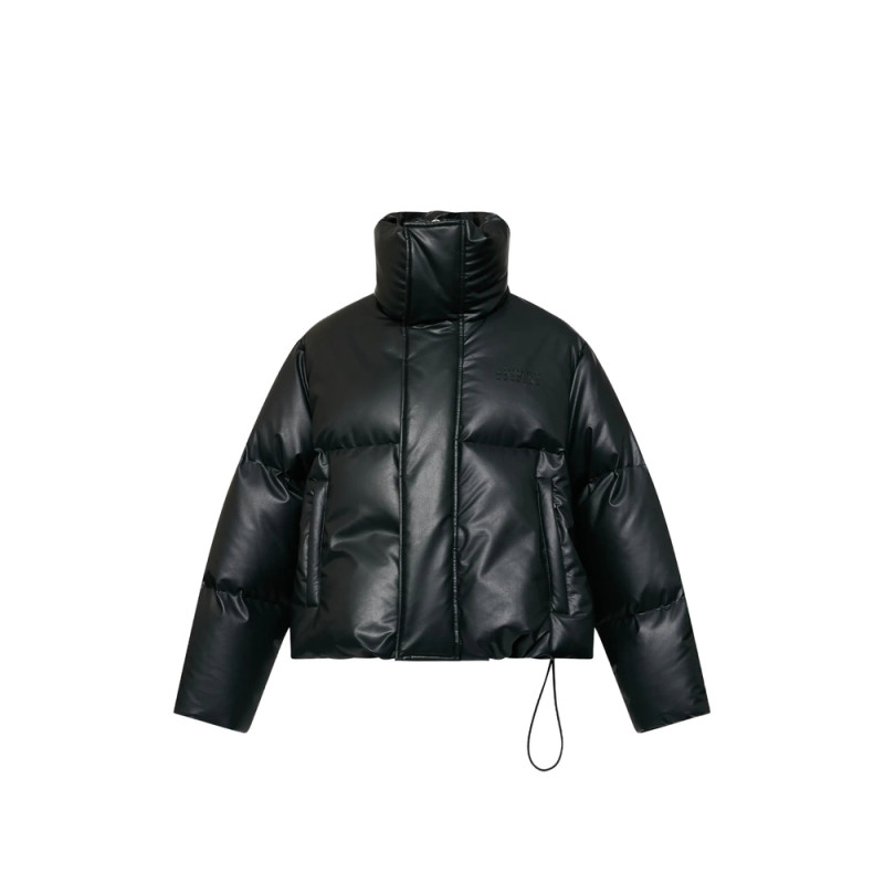 Mm6 Maison Margiela Padded Faux Leather Jacket