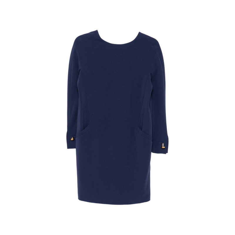 Max Mara Studio Button-cuff Mini Dress