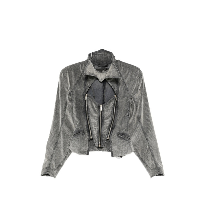 Vivienne Westwood Beetle Corduroy Cut-out Jacket