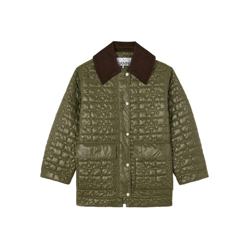 Ganni Quilted Pocket Jacket