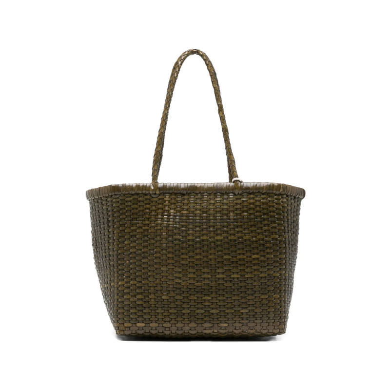 Dragon Diffusion Small Grace Basket Woven Tote Bag