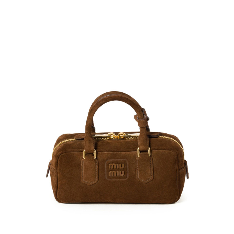 Miu Miu Arcadie Suede Tote Bag