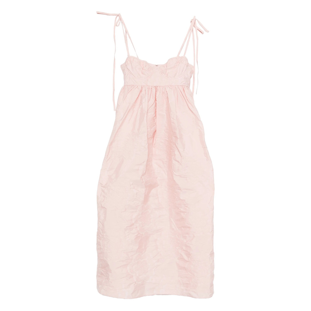 Cecilie Bahnsen CECILIE BAHNSEN ALENA DRESS MIDI STRAPPY BORUS JACQUARD