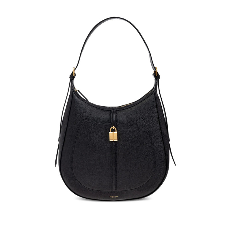 Demellier Small Siena Lock-detail Leather Shoulder Bag