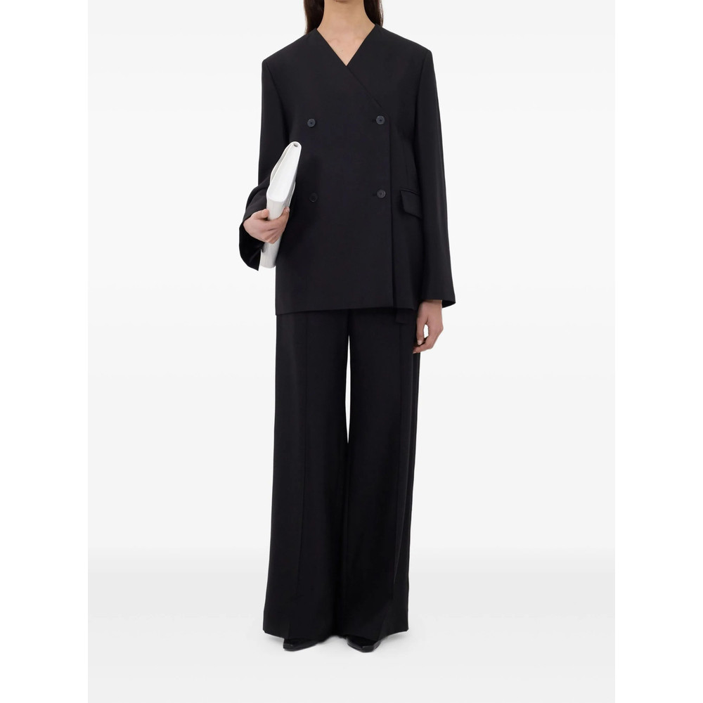 Lou Lou De Saison Munro Double-breasted V-neckline Jacket