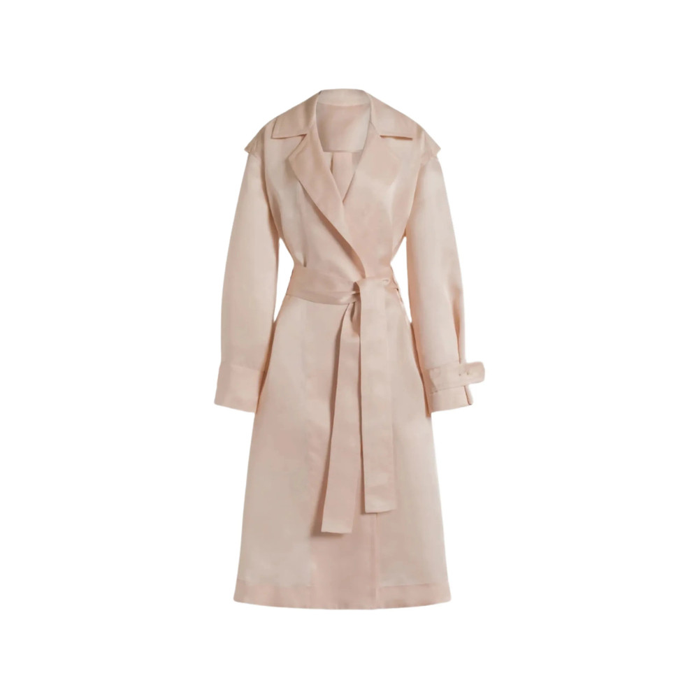 Alberta Ferretti Adjustable-cuffs Trench Coat