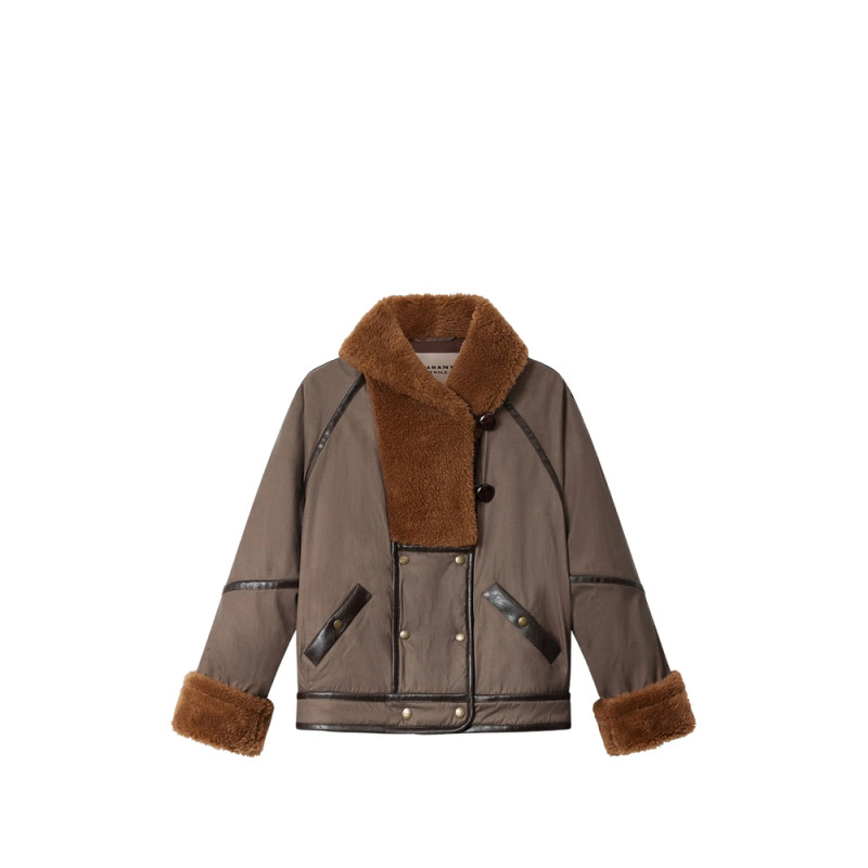 Marant Étoile Olinka Faux-fur Jacket