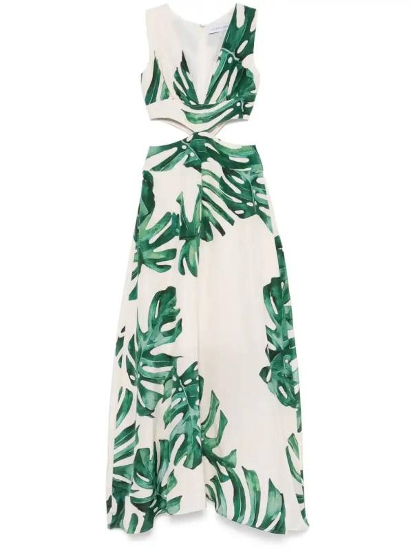 cut-out maxi dress