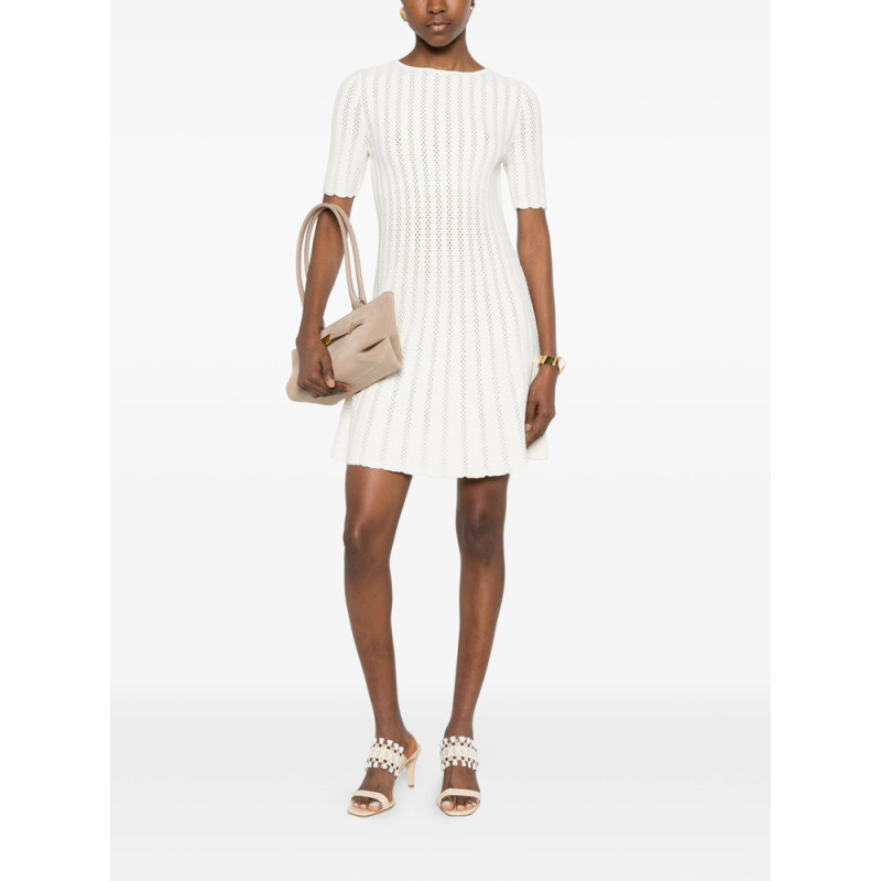 Antonino Valenti Mimosa Short-sleeve Mini Dress