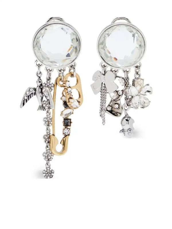 The Grunge Glam earrings