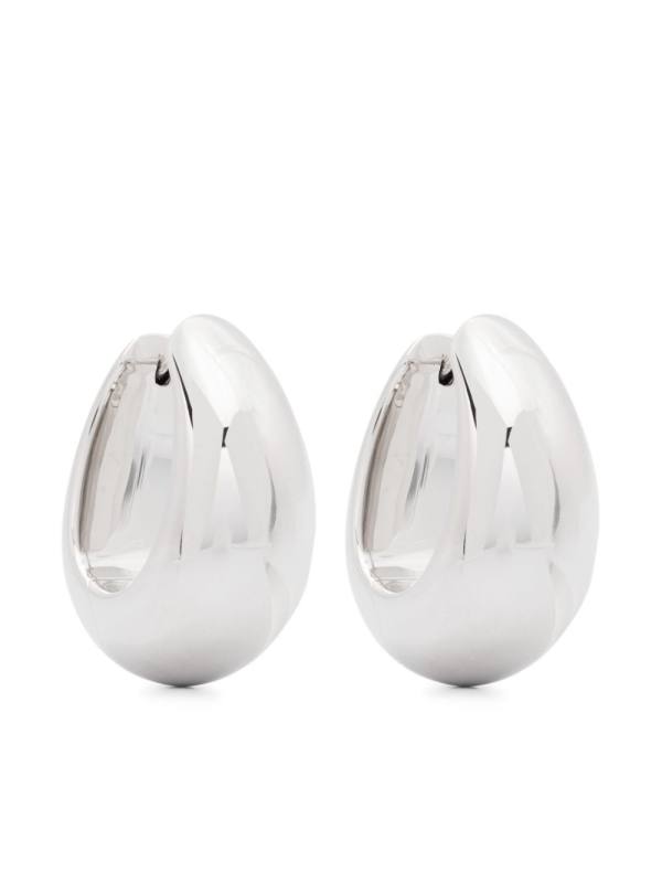 large Ice Hoop earrings