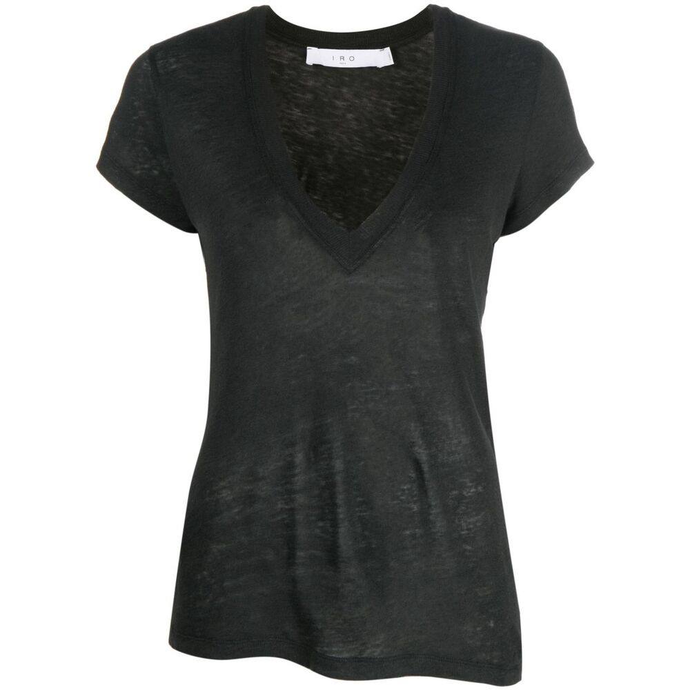 Iro V-neck Short-sleeve T-shirt