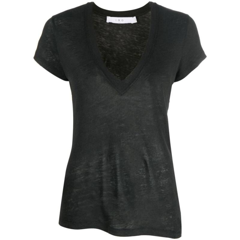 Iro V-neck Short-sleeve T-shirt