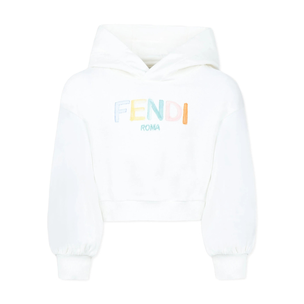Fendi Embroidered-logo Hoodie